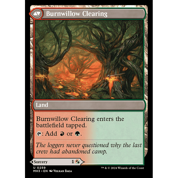 Stump Stomp // Burnwillow Clearing | Inglés | NM | MH3 2