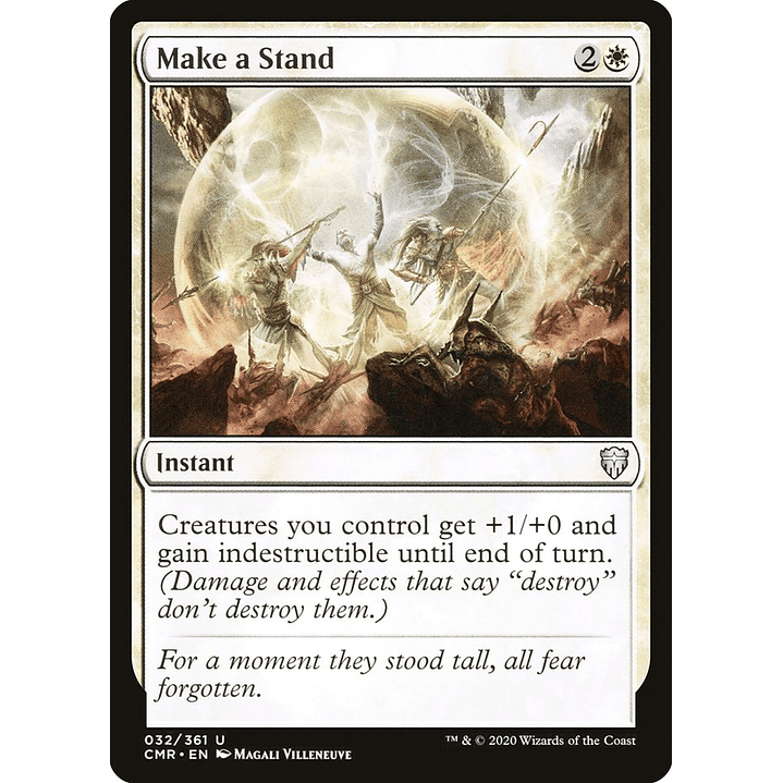 Make a Stand | Español | NM | CMR 1