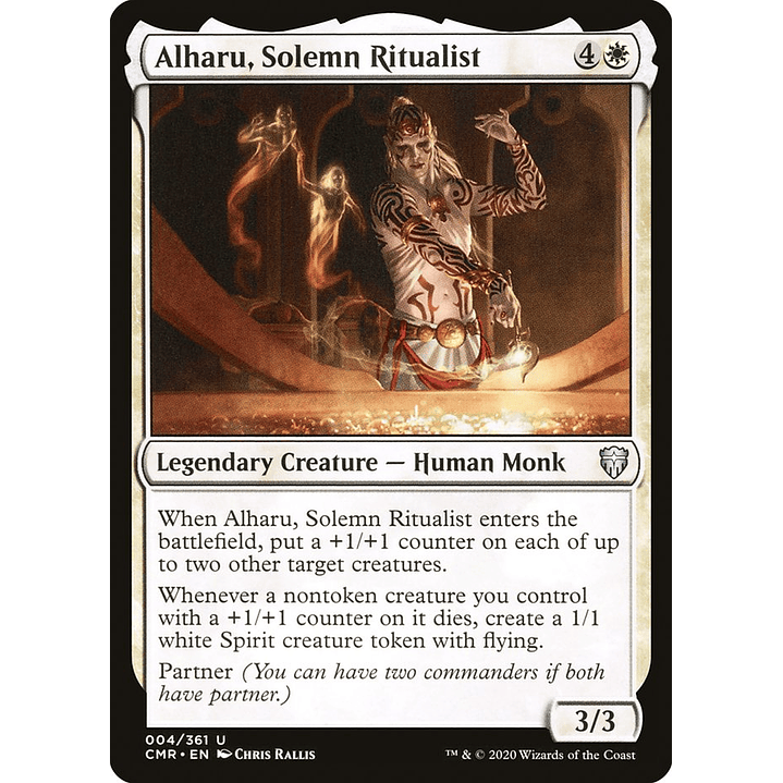 Alharu, Solemn Ritualist | Español | NM | CMR 1