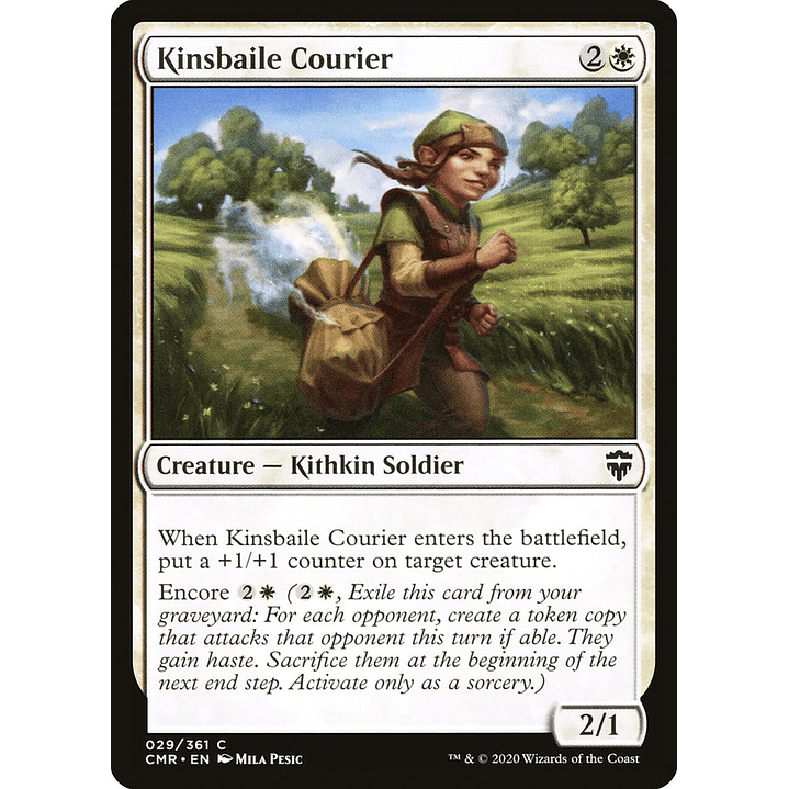 Kinsbaile Courier | Español | NM | CMR 1