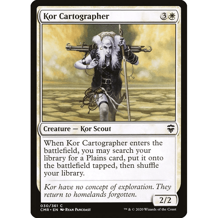 Kor Cartographer | Español | NM | CMR 1