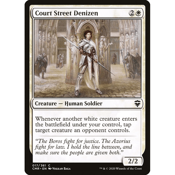 Court Street Denizen | Español | NM | CMR 1