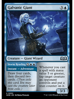Galvanic Giant // Storm Reading | Español | NM | WOE