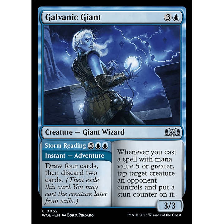 Galvanic Giant // Storm Reading | Español | NM | WOE 1