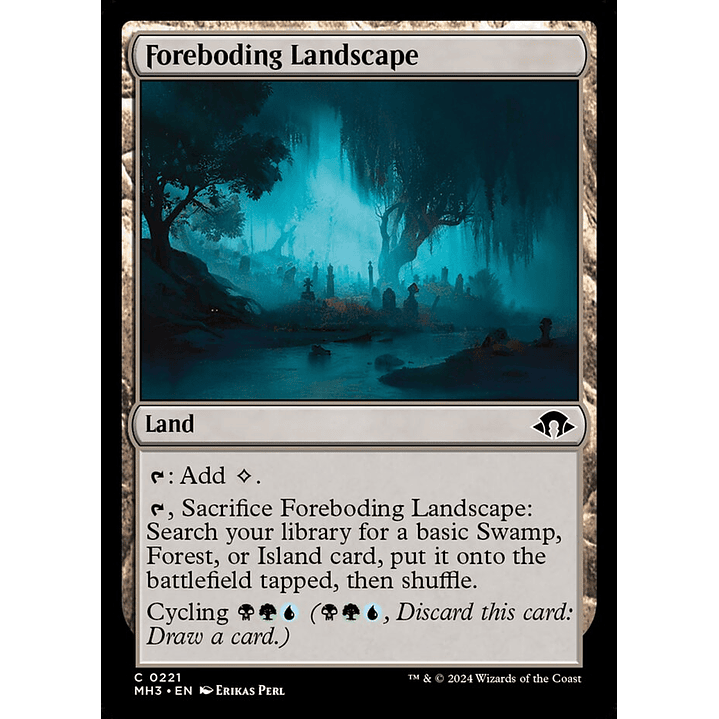 Foreboding Landscape | Inglés | NM | MH3 1