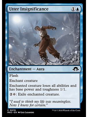 Utter Insignificance | Inglés | NM | MH3