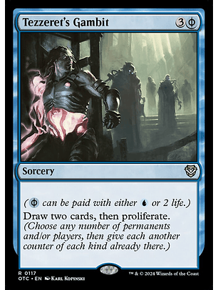 Tezzeret's Gambit | Español | NM | OTC