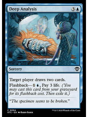 Deep Analysis | Español | NM | OTC