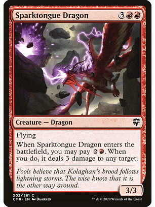 Sparktongue Dragon | Español | NM | CMR
