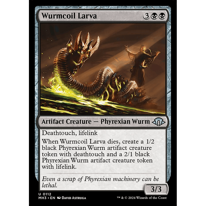 Wurmcoil Larva | Inglés | NM | MH3 1