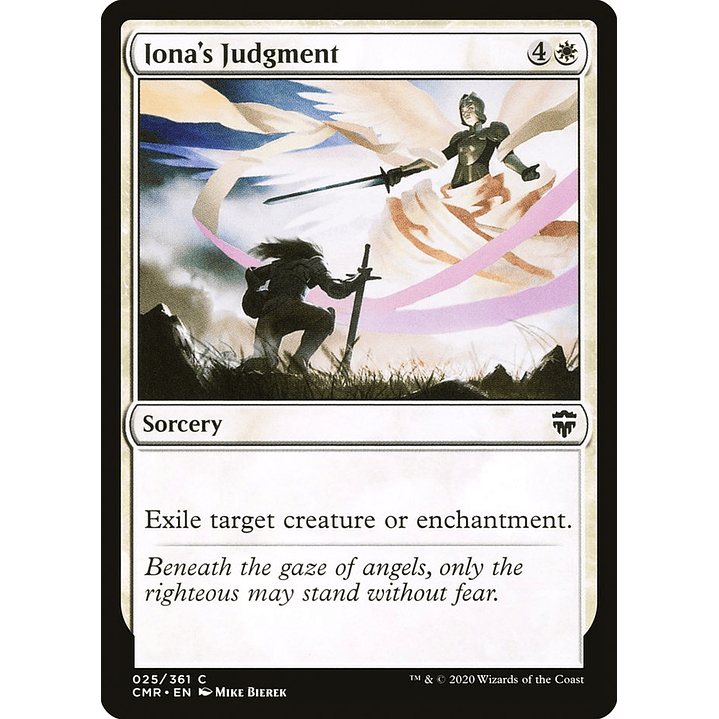 Iona's Judgment | Español | NM | CMR 1
