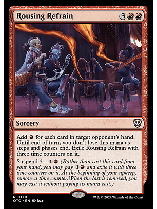 Rousing Refrain | Español | NM | OTC