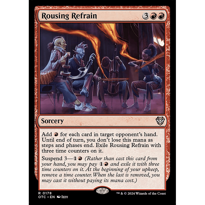 Rousing Refrain | Español | NM | OTC 1