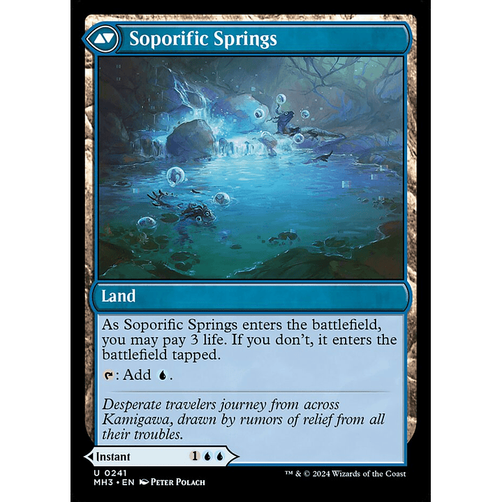 Sink into Stupor // Soporific Springs | Inglés | NM | MH3 2