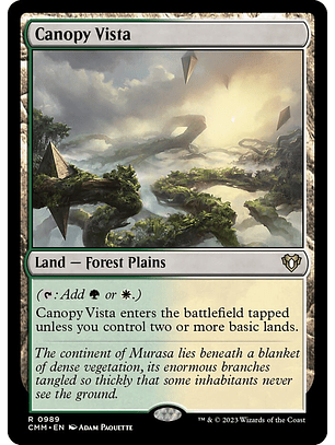 Canopy Vista | Inglés | NM | CMM