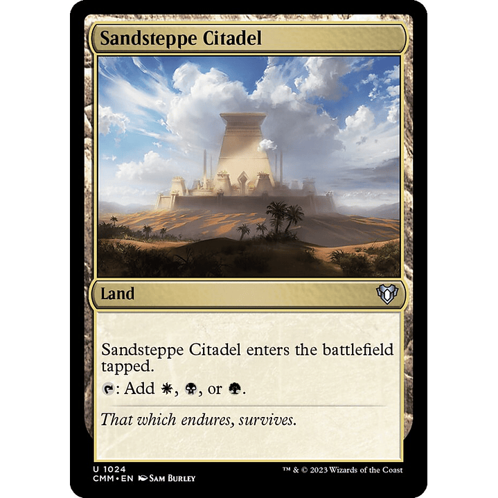 Sandsteppe Citadel | Inglés | NM | CMM 1