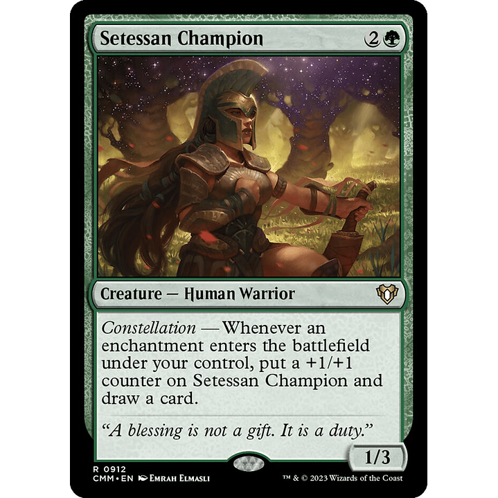 Setessan Champion | Inglés | NM | CMM 1