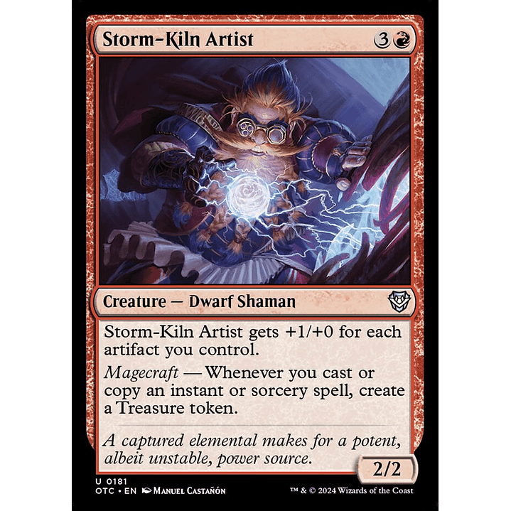 Storm-Kiln Artist | Español | NM | OTC 1