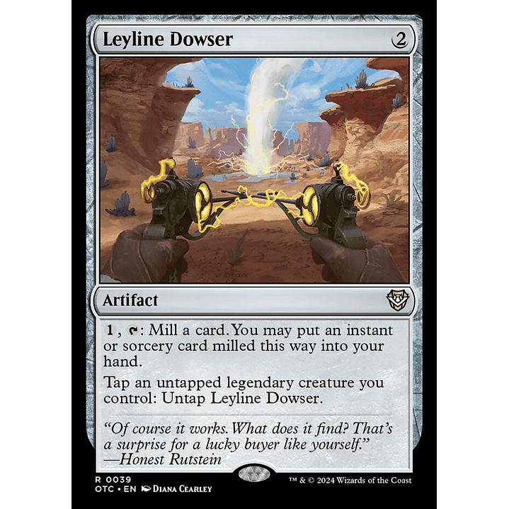 Leyline Dowser | Español | NM | OTC 1
