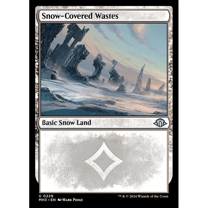 Snow-Covered Wastes (foil) | Inglés | NM | MH3 1