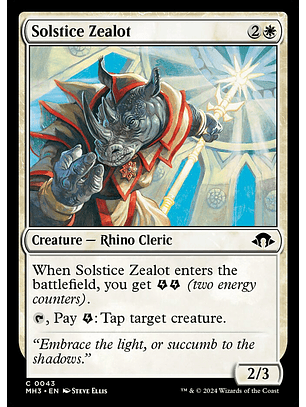 Solstice Zealot (foil) | Inglés | NM | MH3