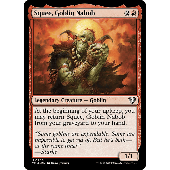 Squee, Goblin Nabob | Inglés | NM | CMM 1
