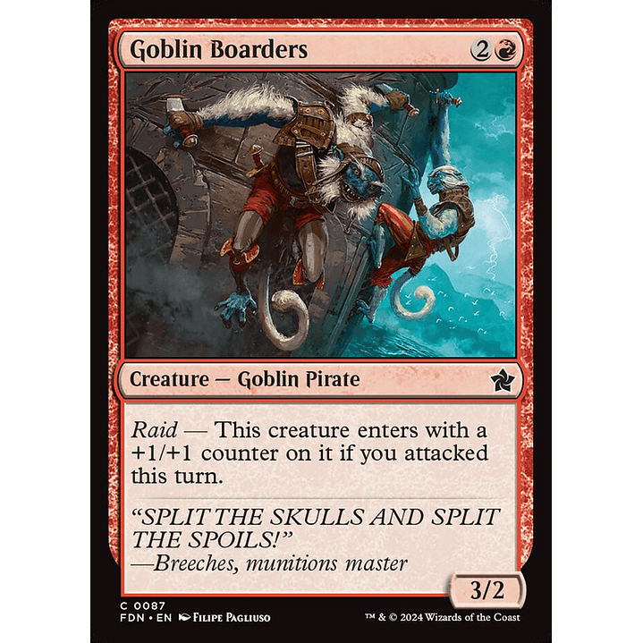 Goblin Boarders | Español | NM | FDN 1
