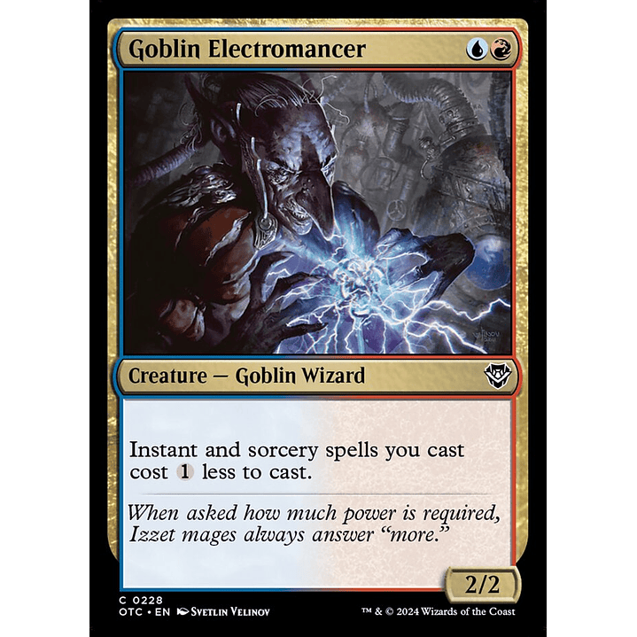 Goblin Electromancer | Español | NM | OTC 1