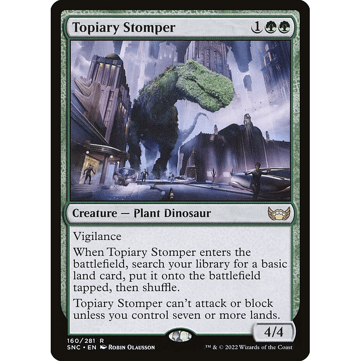 Topiary Stomper | Español | NM | SNC 1