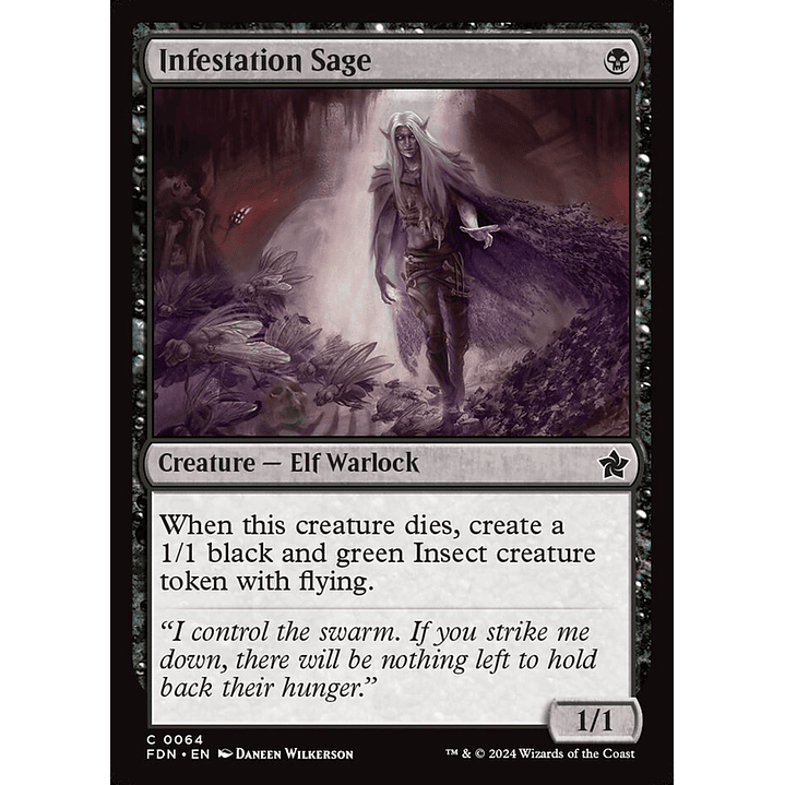 Infestation Sage | Español | NM | FDN 1