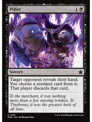 Pilfer | Español | NM | FDN