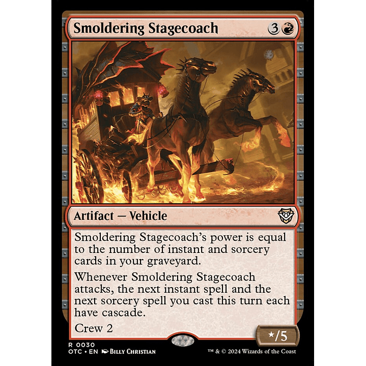 Smoldering Stagecoach | Español | NM | OTC 1