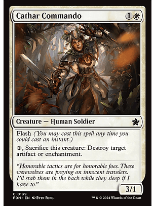 Cathar Commando | Español | NM | FDN