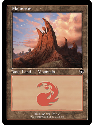 Mountain (Retro Frame foil) | Inglés | NM | CMM