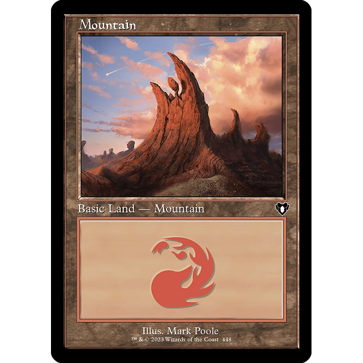 Mountain (Retro Frame foil) | Inglés | NM | CMM 1