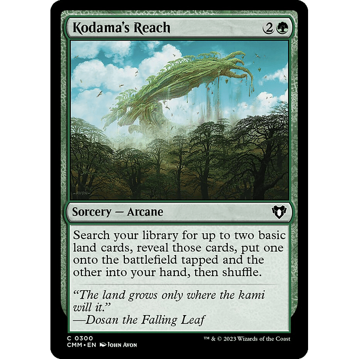 Kodama's Reach (foil) | Inglés | NM | CMM 1