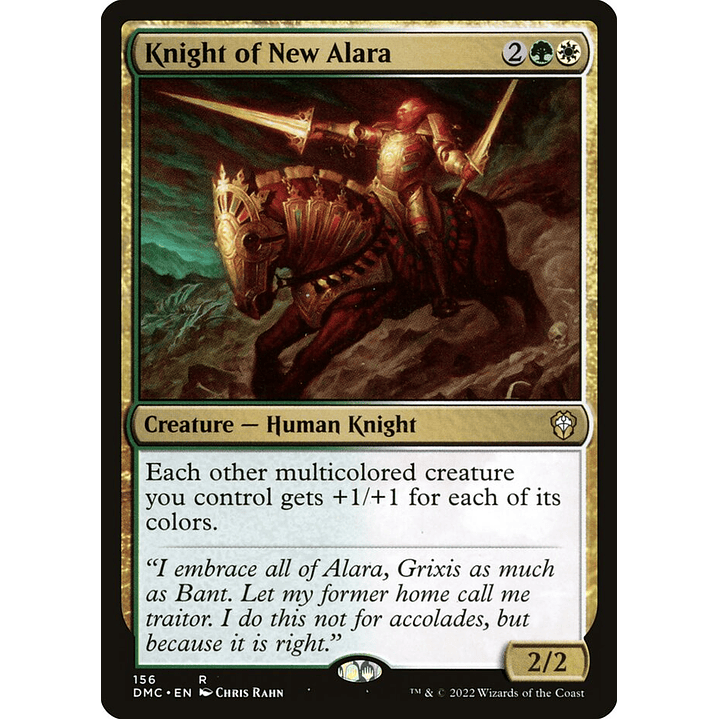Knight of New Alara | Español | NM | DMC 1