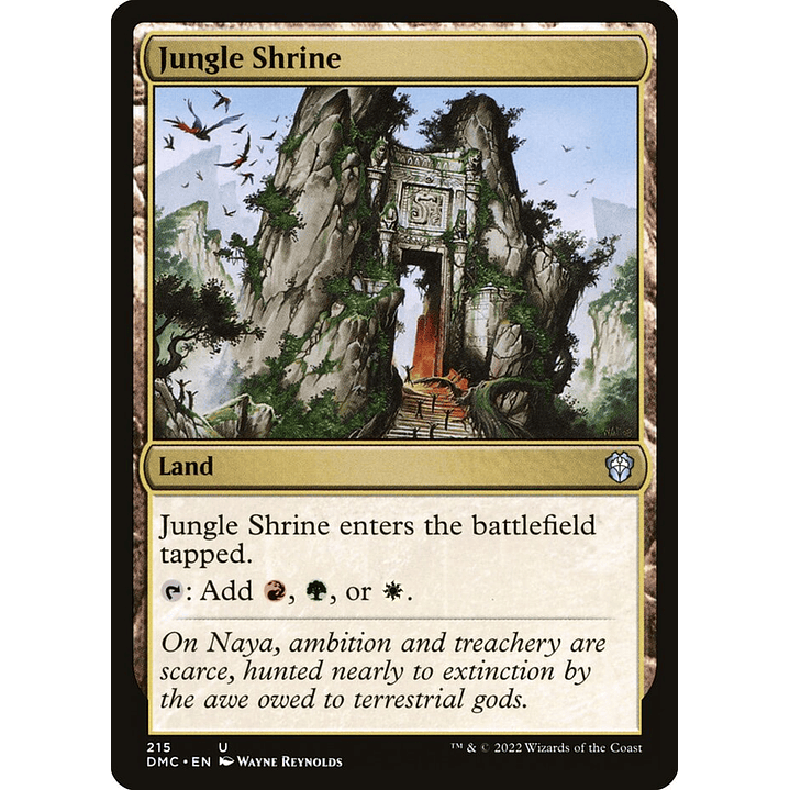 Jungle Shrine | Español | NM | DMC 1