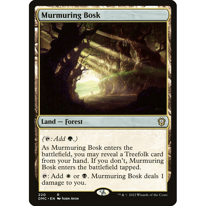 Murmuring Bosk | Español | NM | DMC 1