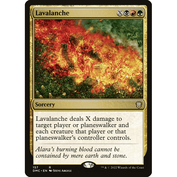 Lavalanche | Español | NM | DMC 1