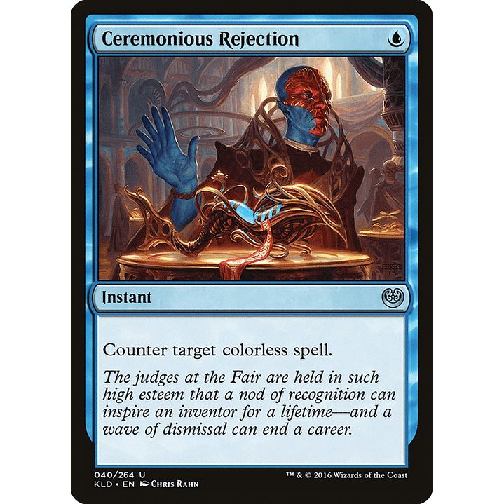 Ceremonious Rejection | Español | NM | KLD 1