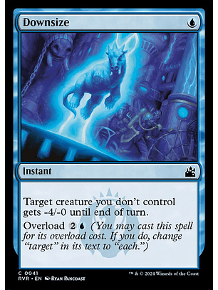 Downsize | Español | NM | RVR