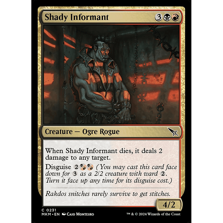 Shady Informant | Inglés | NM | MKM 1