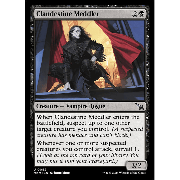 Clandestine Meddler | Inglés | NM | MKM 1