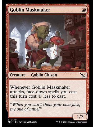 Goblin Maskmaker | Inglés | NM | MKM