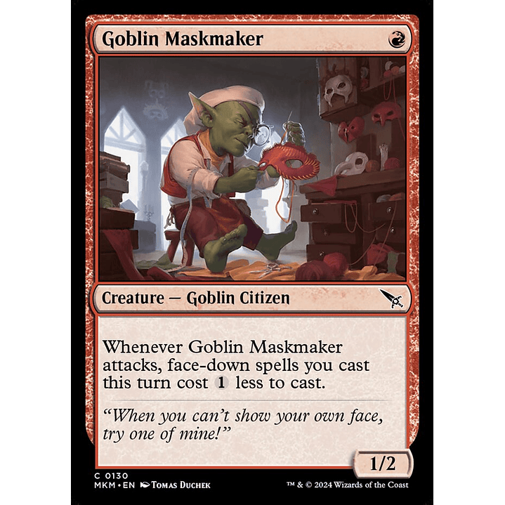 Goblin Maskmaker | Inglés | NM | MKM 1