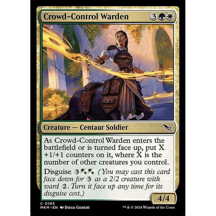Crowd-Control Warden | Inglés | NM | MKM 1