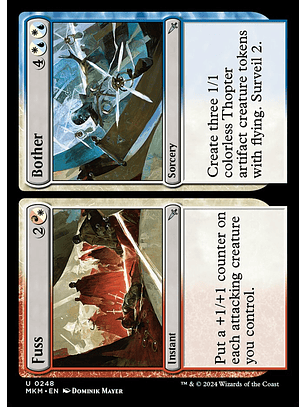 Fuss // Bother | Inglés | NM | MKM