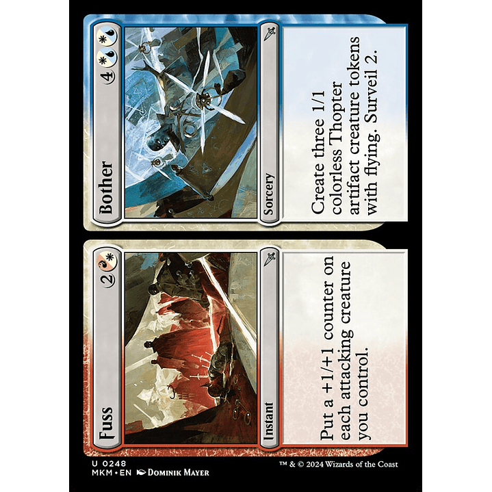 Fuss // Bother | Inglés | NM | MKM 1