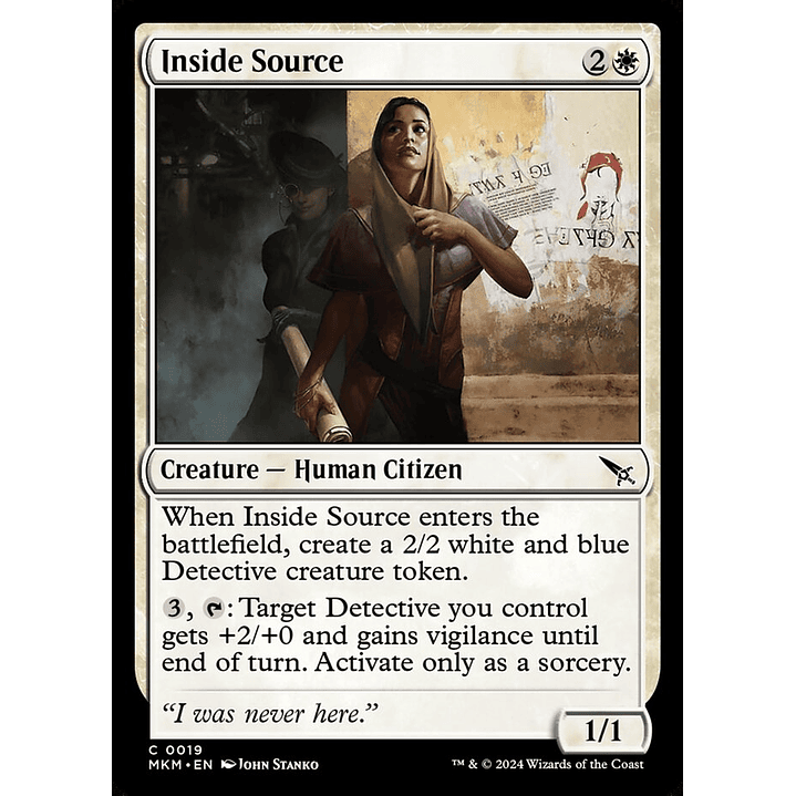 Inside Source | Inglés | NM | MKM 1